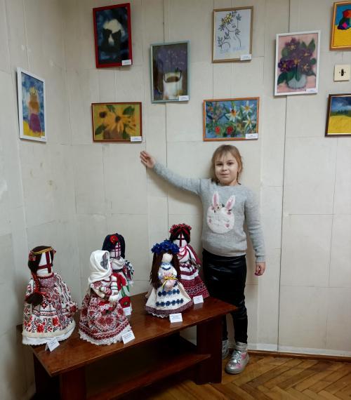 Відкриття виставки дитячих творчих робіт «Мій рідний край, моя Україна – 2024»